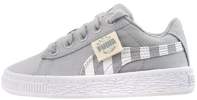 (Toddler) Puma Basket Canvas 'T4C Support Anti-Slip' 371757-03 (Toddler) Puma Basket Canvas 'T4C Support Anti-Slip' 371757-03
