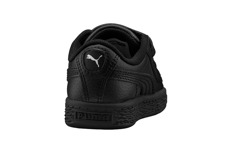 (TD) Puma Basket Classic Kid's Trainers Black 圖 4
