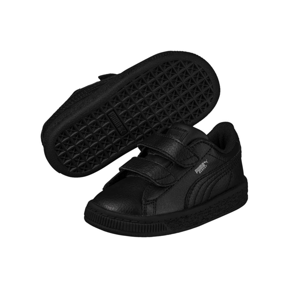 (TD) Puma Basket Classic Kid's Trainers Black 圖 5