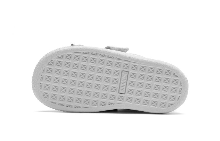 (TD) Puma Basket Heart Holiday Glamour Ayakkabi Sneakers Silver 圖 5