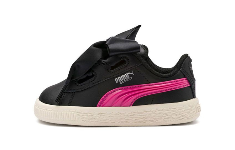 (TD) Puma Basket Heart Jelly 'Black Pink'