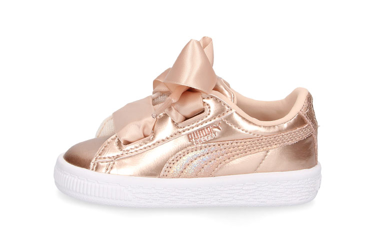 Buy (Toddler) Puma Basket Heart Lunar Lux 'Creamed Tan' 365995-02