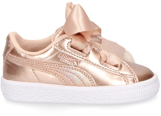 (Toddler) Puma Basket Heart Lunar Lux 'Creamed Tan' 365995-02 Order (Toddler) Puma Basket Heart Lunar Lux 'Creamed Tan' 365995-02