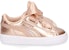 (TD) Puma Basket Heart Lunar Lux 'Creamed Tan' Coklat Krim 365995-02
