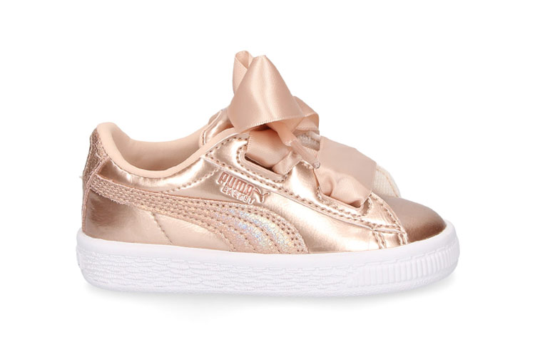 Order (Toddler) Puma Basket Heart Lunar Lux 'Creamed Tan' 365995-02