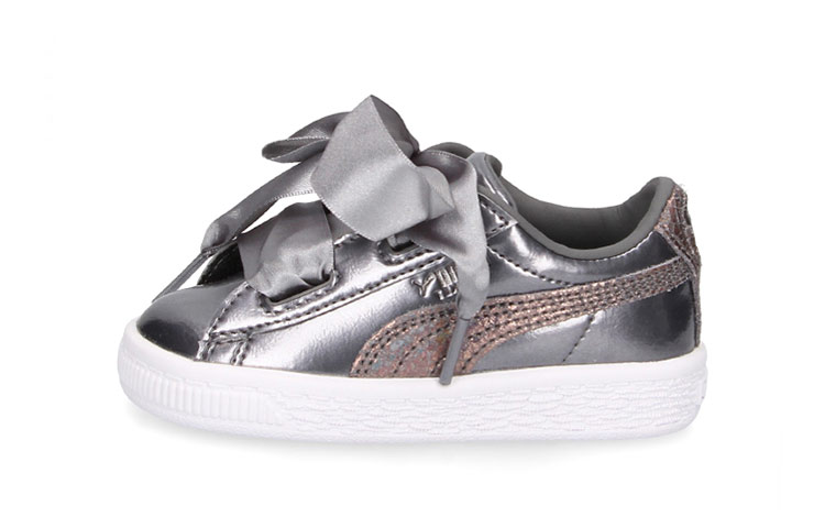 (TD) Puma Basket Heart Lunar Lux 'Smoked Pearl'