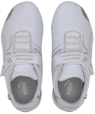 (Preschool) Puma Bmw M Motorsport Drift Cat 8 Running Shoes White/Silver 339980-02 Lookbook (Preschool) Puma Bmw M Motorsport Drift Cat 8 Running Shoes White/Silver 339980-02