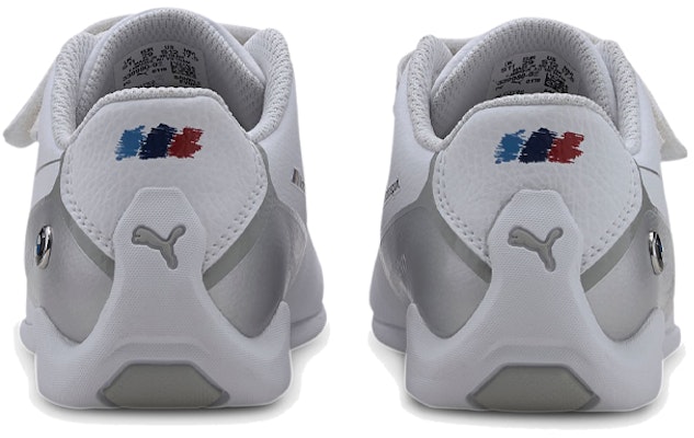 (Preschool) Puma Bmw M Motorsport Drift Cat 8 Running Shoes White/Silver 339980-02 Shop (Preschool) Puma Bmw M Motorsport Drift Cat 8 Running Shoes White/Silver 339980-02