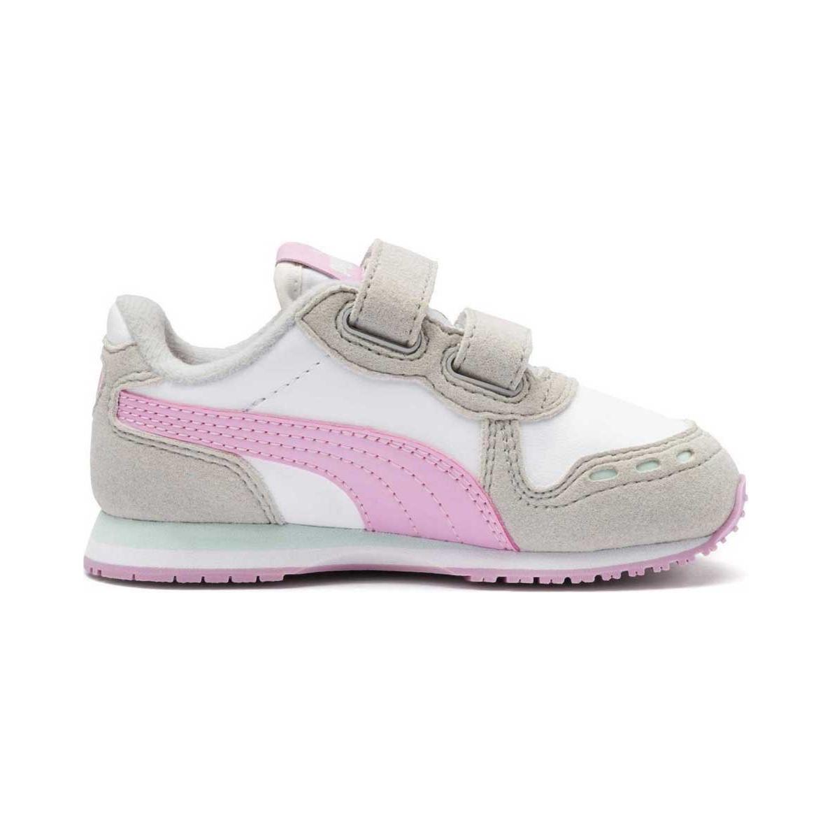 Order (TD) Puma Cabana Racer ''Grigio Bianco Rosa'' 360732-73