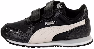 (Toddler) Puma Cabana Racer Glitz 'Black Apricot' 370986-03 (Toddler) Puma Cabana Racer Glitz 'Black Apricot' 370986-03
