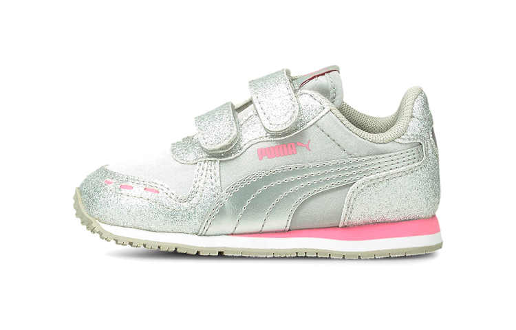 Buy (TD) 푸마 카바나 레이서 글리츠 '실버 핑크' (Puma Cabana Racer Glitz 'Silver Pink') 370986-08