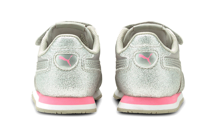 Shop (TD) 푸마 카바나 레이서 글리츠 '실버 핑크' (Puma Cabana Racer Glitz 'Silver Pink') 370986-08