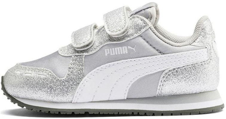 (TD) 푸마 카바나 레이서 글리츠 '실버 화이트' (Puma Cabana Racer Glitz 'Silver White') 370986-01 Buy (TD) 푸마 카바나 레이서 글리츠 '실버 화이트' (Puma Cabana Racer Glitz 'Silver White') 370986-01