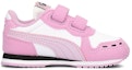 Order (TD) Puma Cabana Racer SL V Inf 'Pink Putih' Sepatu Anak 351980-65