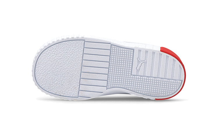 (TD) Puma Cali Casual Board Shoes White/Red 圖 5