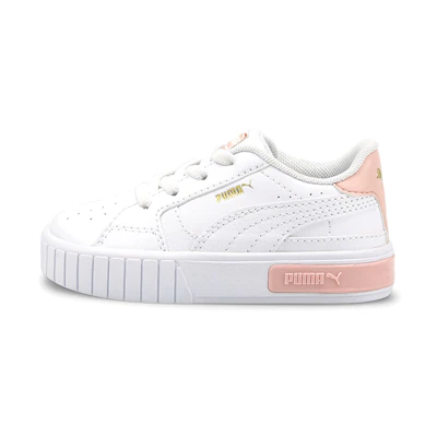 (TD) Puma Cali Star Leisure Board Shoes White/Pink