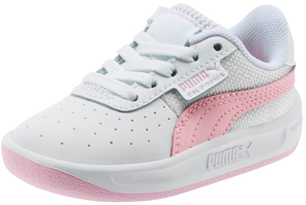 幼童 Puma California 粉白色 運動鞋 Lookbook 幼童 Puma California 粉白色 運動鞋