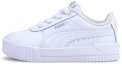 Buy (TD) Puma Carina Leather 'Putih Kelabu Violet' 373604-19