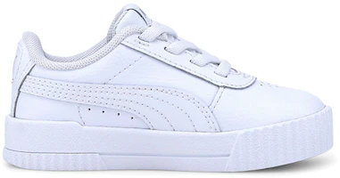 Order (Toddler) Puma Carina Leather 'White Grey Violet' 373604-19