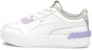 (TD) Puma Carina Lift Shine Kasut Lembaga Santai Putih/Ungu 380554-01
