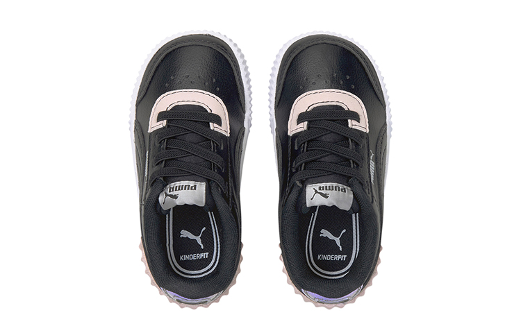Lookbook (TD) 彪马Carina Lift Shine黑色休闲板鞋 380554-02