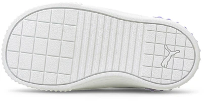 Purchase (Toddler) Puma Carina Lift Shine Casual Board Shoes White/Purple 380554-01
