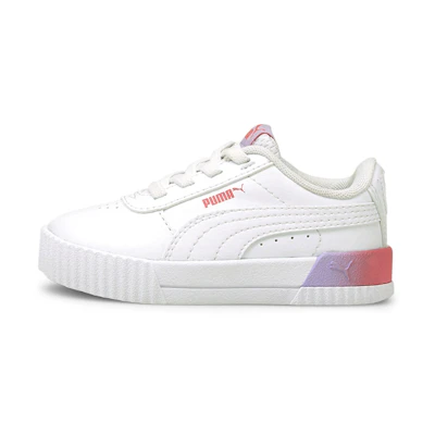 (TD) Puma Carina Summer Fade Leisure Board Shoes White/Purple
