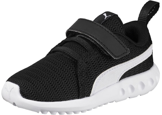 (Preschool) Puma Carson 2 V Running Shoes Black/White 190565-02 Lookbook (Preschool) Puma Carson 2 V Running Shoes Black/White 190565-02