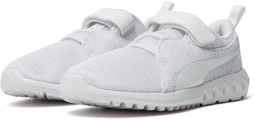 幼童Puma Carson 2 V 輕便透氣魔術貼運動鞋 白 Order 幼童Puma Carson 2 V 輕便透氣魔術貼運動鞋 白
