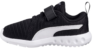 (Toddler) Puma Carson 2 V Running Shoes Black/White 190074-02 (Toddler) Puma Carson 2 V Running Shoes Black/White 190074-02