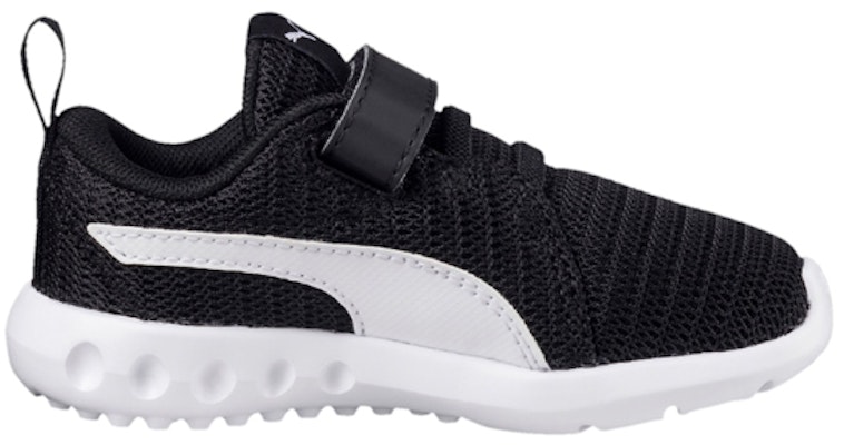 嬰童 Puma Carson 2 V 輕便透氣 魔術貼運動鞋 黑白 Order 嬰童 Puma Carson 2 V 輕便透氣 魔術貼運動鞋 黑白