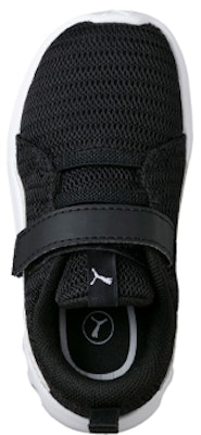 嬰童 Puma Carson 2 V 輕便透氣 魔術貼運動鞋 黑白 Shop 嬰童 Puma Carson 2 V 輕便透氣 魔術貼運動鞋 黑白