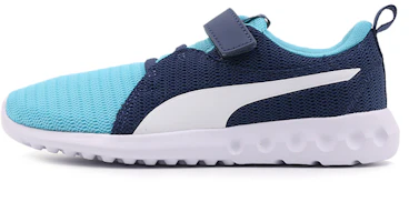 (Toddler) Puma Carson 2 V 'Magic Tape Blue-Green' 190565-09 (Toddler) Puma Carson 2 V 'Magic Tape Blue-Green' 190565-09