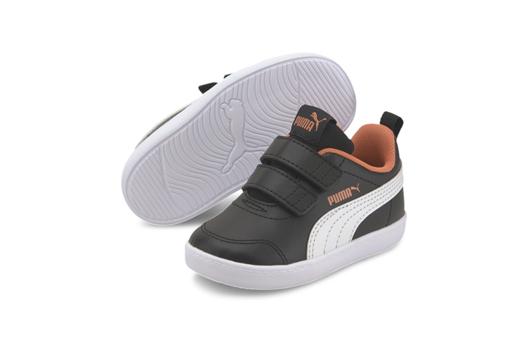 Lookbook (TD) Puma Courtflex V2 ''Zwart Oranje'' 371544-09