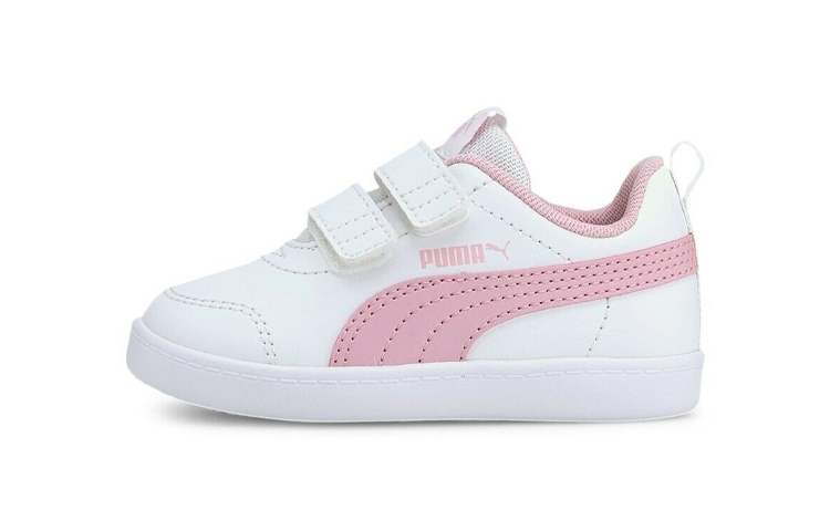 (Toddler) Puma Courtflex V2 'Pink White' 371544-11