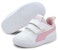 (TD) Puma Courtflex V2 'Pink White' Kanak-Kanak Pink Putih 371544-11