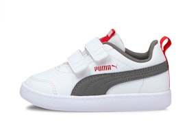 (Toddler) Puma Courtflex V2 'White Black Red' 371544-12 (Toddler) Puma Courtflex V2 'White Black Red' 371544-12