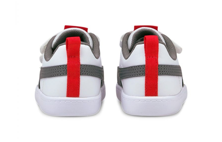 Lookbook (TD) Puma Courtflex V2 ''Bianco Nero Rosso'' 371544-12