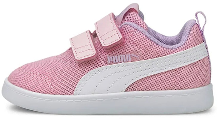 (Toddler) Puma Courtflex V2 Mesh V Lady White 'Pink' 371759-08 Buy (Toddler) Puma Courtflex V2 Mesh V Lady White 'Pink' 371759-08