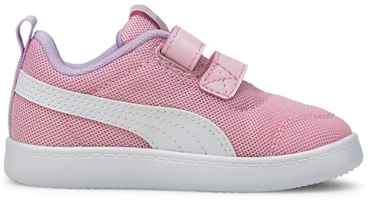 (Toddler) Puma Courtflex V2 Mesh V Lady White 'Pink' 371759-08 Order (Toddler) Puma Courtflex V2 Mesh V Lady White 'Pink' 371759-08