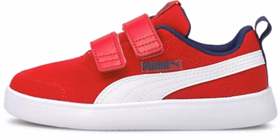 (Toddler) Puma Courtflex V2 Mesh 'Red Blue White' 371759-06 (Toddler) Puma Courtflex V2 Mesh 'Red Blue White' 371759-06