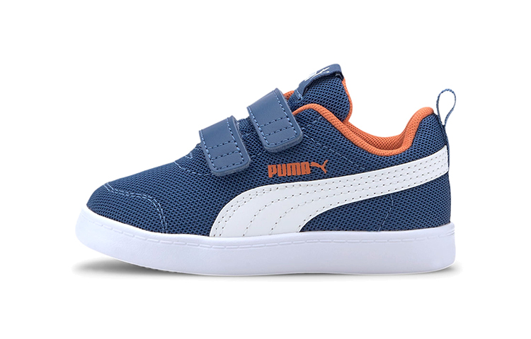 Buy (TD) Puma Courtflex V2 Mesh Sneaker Weiß/Blau 371759-01
