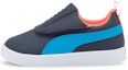 Buy (TD) Puma Courtflex v2 Padded 'Hitam Biru Oren' 372994-01