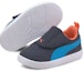 Lookbook (TD) Puma Courtflex v2 Padded 'Hitam Biru Oren' 372994-01