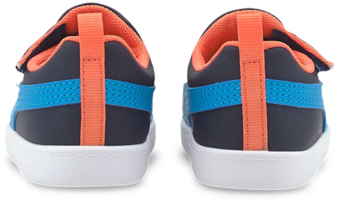 (Toddler) Puma Courtflex v2 Padded 'Black Blue Orange' 372994-01 Shop (Toddler) Puma Courtflex v2 Padded 'Black Blue Orange' 372994-01
