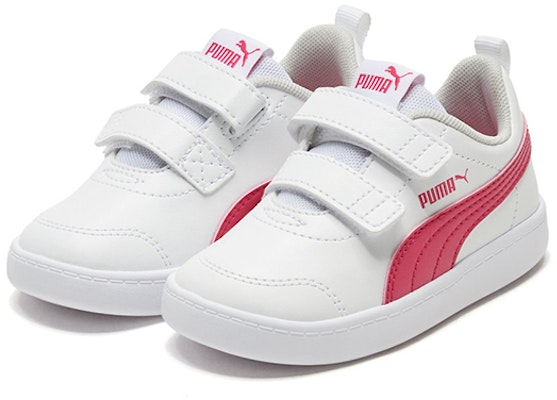 (Toddler) Puma Courtflex V2 V Inf 'White Rose Red' 371544-05 Lookbook (Toddler) Puma Courtflex V2 V Inf 'White Rose Red' 371544-05