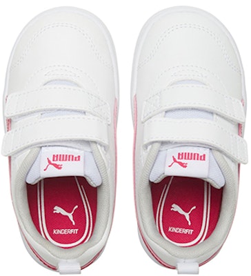 (Toddler) Puma Courtflex V2 V Inf 'White Rose Red' 371544-05 Shop (Toddler) Puma Courtflex V2 V Inf 'White Rose Red' 371544-05