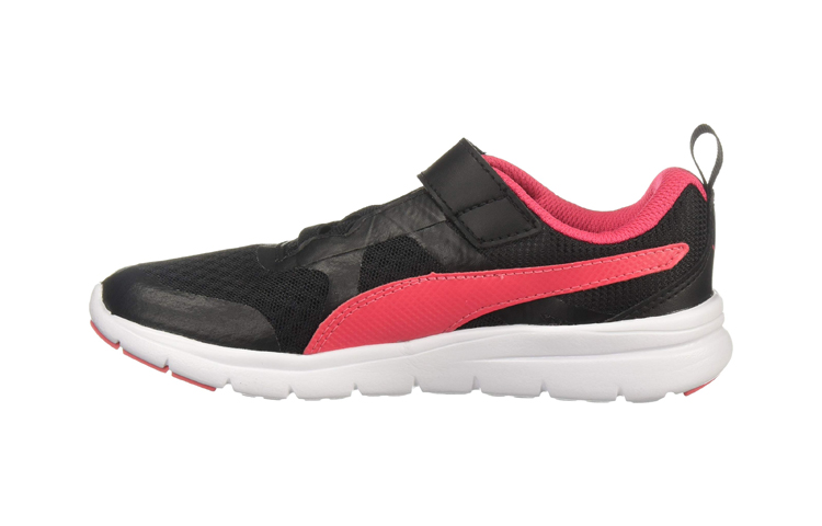 (Toddler) Puma Flex Essential 'Black Pink Velcro' 190683-05