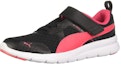 Lookbook (Toddler) Puma Flex Essential 'Black Pink Velcro' 190683-05