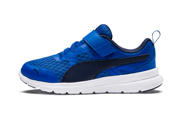(Toddler) Puma Flex Essential 'Blue Black Velcro' 190683-06
